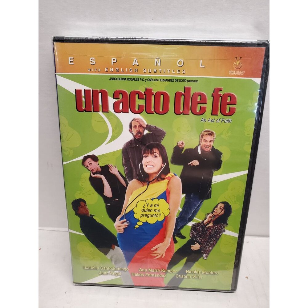 un acto de fe An Act of‎ Faith DVD Spanish with English Subtitles - NEW